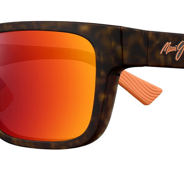 Maui Jim  Keola RM628-10 Shiny Dark Havana