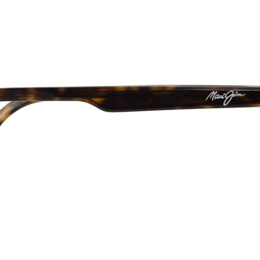 Maui Jim Castles RM728-02A Matte Black Varnish Dark Havana HAWAII LAVA™