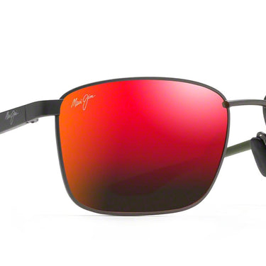 Maui Jim  Kaala RM856-02 Dark Gunmetal and Green