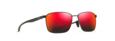 Maui Jim  Kaala RM856-02 Dark Gunmetal and Green