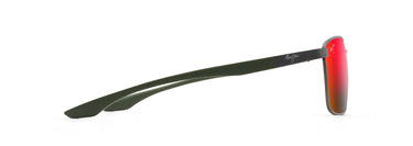 Maui Jim  Kaala RM856-02 Dark Gunmetal and Green