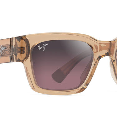 Maui Jim  Kenui RS642-01 Shiny Translucent Light Pink