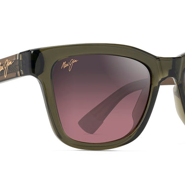 Maui Jim  Hanohano RS644-15 Shiny Trans Green