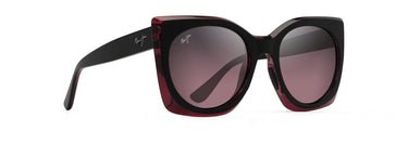 Maui Jim  Pakalana RS855-09 Black Cherry w/Raspberry Inter