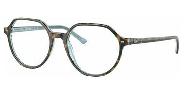 Ray-Ban Thalia RB2195 1316GG Havana op lichtblauw