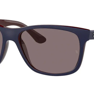 Ray-Ban RB4181 65697N Matte Blue on Brown