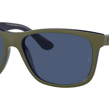 Ray-Ban RB4181 657080 Matte Green on Blue