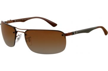 Ray-Ban RB 8310 bruin gepolariseerd