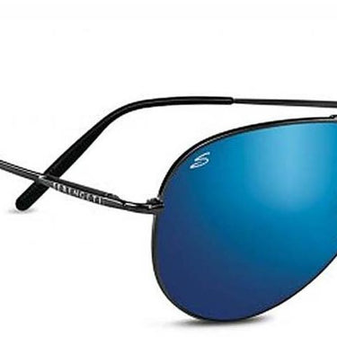 Serengeti Medium Aviator 8265 Shiny Dark Gun Metal