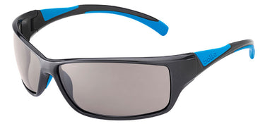 Bollé  Speed 11627 11627 Shiny Anthracite/blue-Grijs met zilvere spiegeling