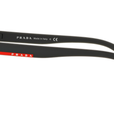 Prada Sport Zonnebril PS 01RS TFZ5L0 Grey Rubber