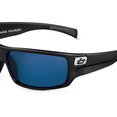 Bollé  Tetra 11366 11366 Satin Black-Grijs met blauw spiegeling