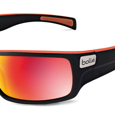 Bollé  Tetra 11707 11707 Mat black/red line-Grijs met rood spiegeling