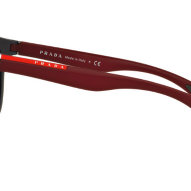 Prada Sport Zonnebril PS 03OS UBX9Q1 Shot Grey Rubber
