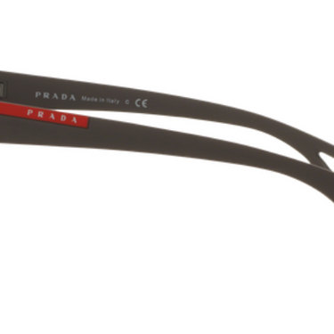 Prada Sport Zonnebril PS 57QS UBY1C0 Brown Rubber/Steel Rubber