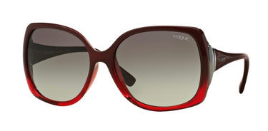 Vogue Zonnebril VO2695S 234811 Red Brick Gradiënt Fire Red