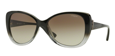Vogue Zonnebril VO2819S 18808E Top Black gradiënt Grey Transparent