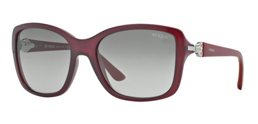 Vogue Zonnebril VO2832SB Transparent Bordeaux