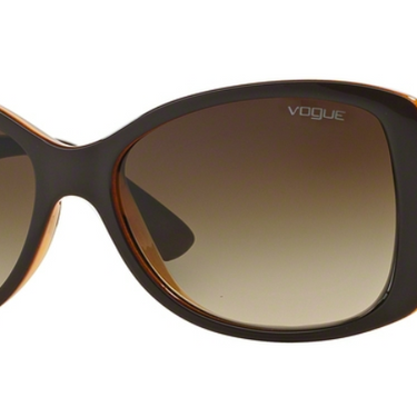Vogue Zonnebril VO2843S 227913 Top Brown Orange Transparent