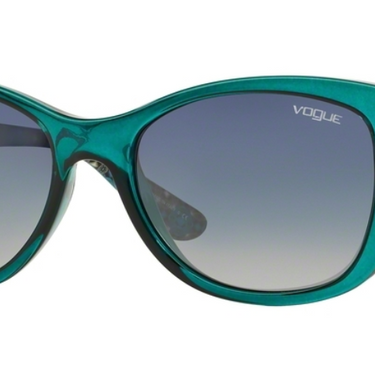 Vogue Zonnebril VO2844S 22561G Transparent Petroleum Green