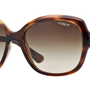 Vogue Zonnebril VO2871S 150813 Striped Dark Havana