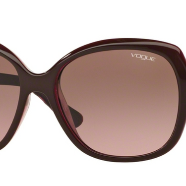 Vogue Zonnebril VO2871S 226214 Top Bordeaux/Pink Transparent