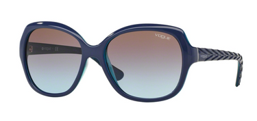 Vogue Zonnebril VO2871S 238348 Top Bluette/Azure Transp