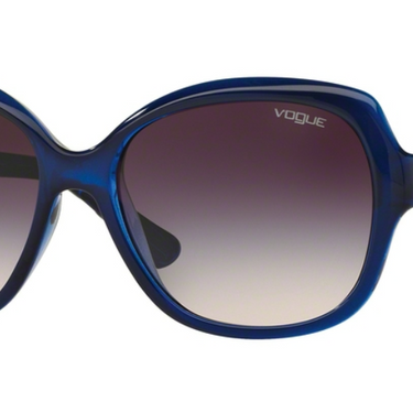 Vogue Zonnebril VO2871S 238436 Top Dark Blue/Violet Transparent