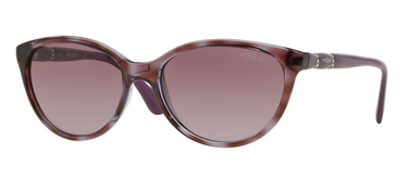 Vogue Zonnebril VO2894SB 23548H Top Havana Violet Transparent