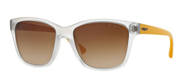 Vogue Zonnebril VO2896S W74513 Transparent Demi Shiny