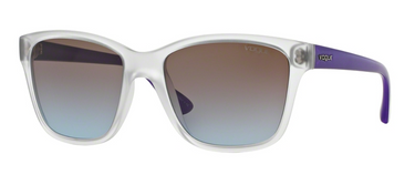 Vogue Zonnebril VO2896S W74548 Transparent Demi Shiny