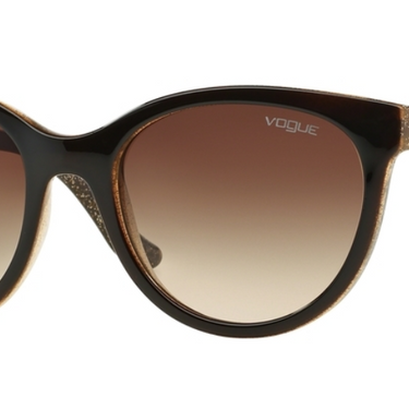 Vogue Zonnebril VO2915S 225913 Top Brown/Glitter Brown