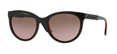 Vogue Zonnebril VO2915S 231214 Top Brown/Transparent Red