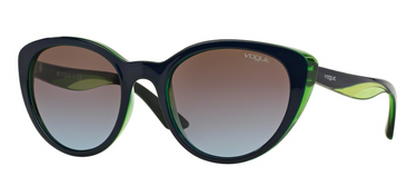 Vogue Zonnebril VO2963S 231148 Top Blue/TR Aqua Green