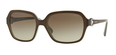 Vogue Zonnebril VO2994SB 23228E Top Green Mud/Opal Azure