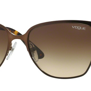 Vogue Zonnebril VO3962S 934S13 Matte Brushed Brown