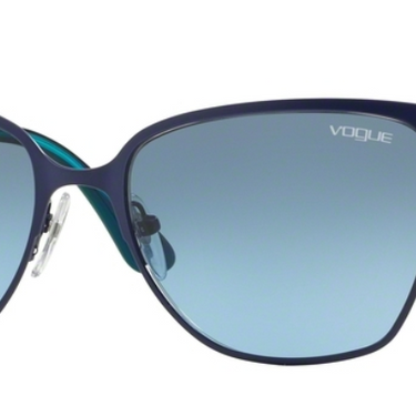 Vogue Zonnebril VO3962S 982S8F Matte Brushed Blue