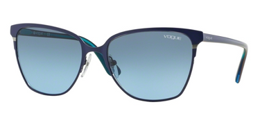 Vogue Zonnebril VO3962S 982S8F Matte Brushed Blue