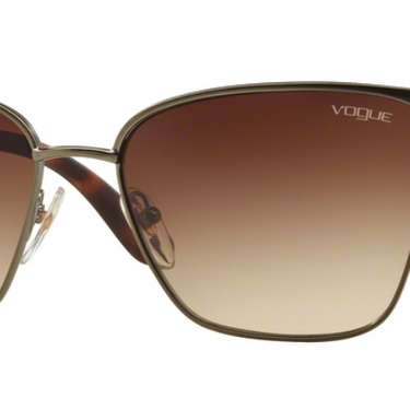 Vogue Zonnebril VO3983S 548S13 Matte Brushed Gunmet
