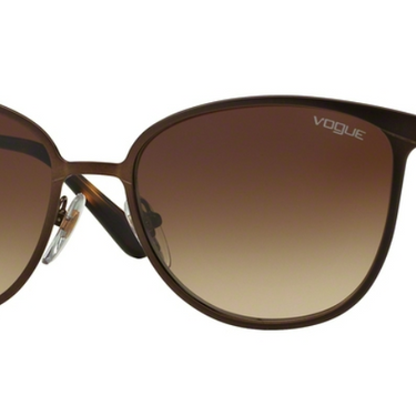 Vogue Zonnebril VO4002S 934S13 Matte Brown Burnt