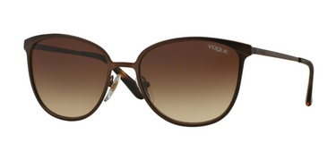 Vogue Zonnebril VO4002S 934S13 Matte Brown Burnt