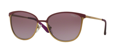 Vogue Zonnebril VO4002S 994S8H Matte Violet/Brushed Gold