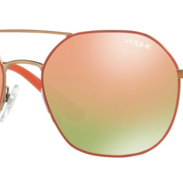 Vogue Zonnebril VO4022S 50224Z Matte Coral/Pink Gold