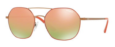 Vogue Zonnebril VO4022S 50224Z Matte Coral/Pink Gold