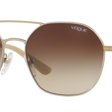Vogue Zonnebril VO4022S 996/13 Matte Cream/Pale Gold