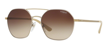 Vogue Zonnebril VO4022S 996/13 Matte Cream/Pale Gold