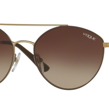 Vogue Zonnebril VO4023S 502113 Matte Brown/Pale Gold
