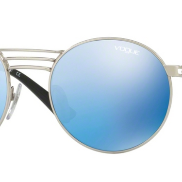 Vogue Zonnebril VO4044S 323/55 Brushed Silver