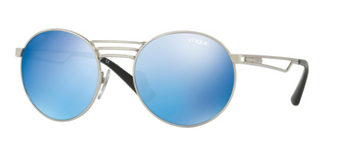 Vogue Zonnebril VO4044S 323/55 Brushed Silver