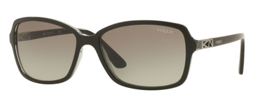 Vogue Zonnebril VO5033S 238511 Top Matte Black/Grey Transp